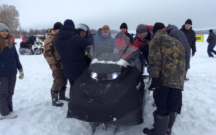 Презентация снегохода Ермак в Архангельске