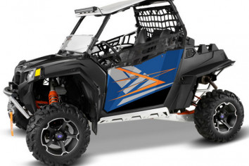 2879311 Двери RZR BLUE FIRE