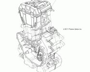 ENGINE, LONG BLOCK