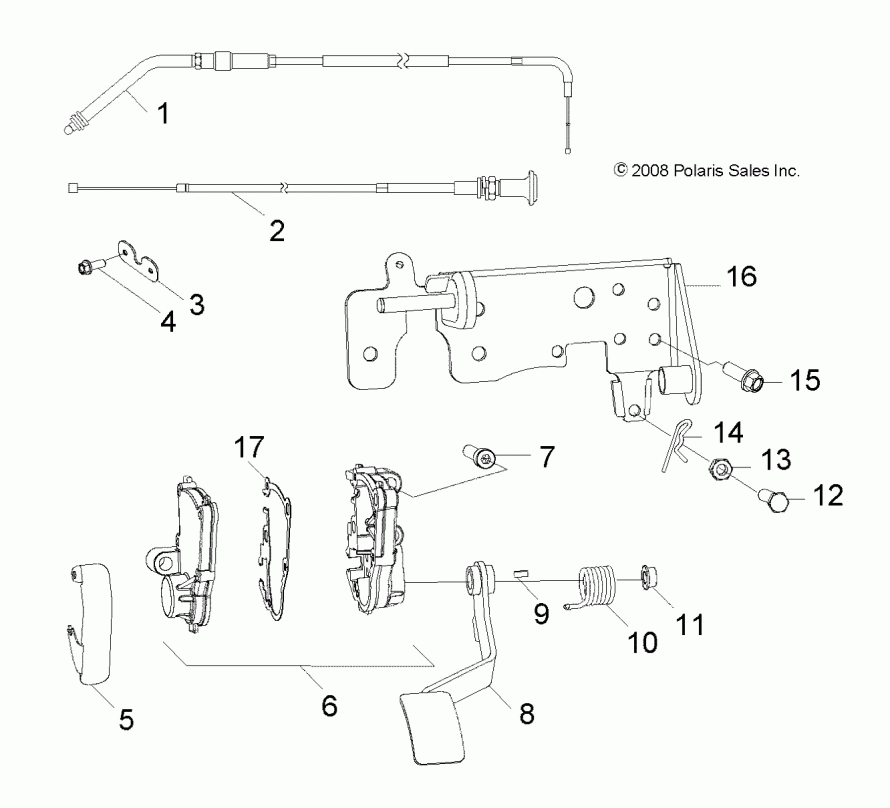 РУЛЕВОЕ УПРАВЛЕНИЕ, CONTROLS and THROTTLE